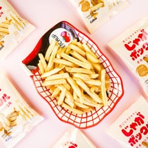 じゃがポックル   ポテトチップス  オホーツクの塩味 10袋入 180g