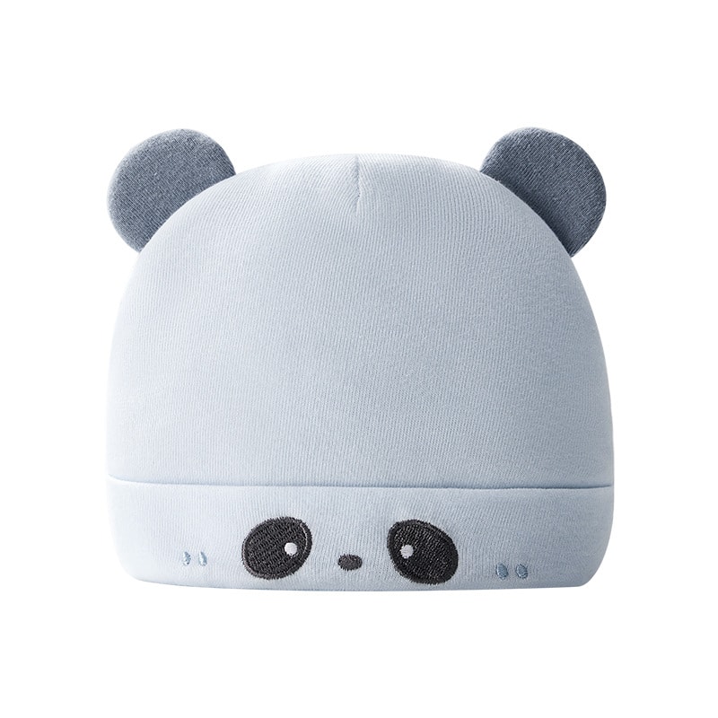 十月結晶 嬰兒帽 防風保暖胎帽 0-6個月新生寶寶 小月齡帽 秋冬款 1件裝