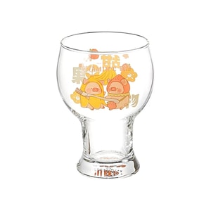 Lulu Pig Collaboration Cute Beer Glass - Sweet Fruit Pattern 450ml (1 pc)