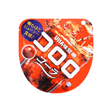 日本uha悠哈 味觉糖 可乐味软糖 40g