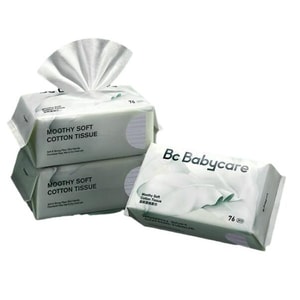 【中国直邮】Babycare慕斯绵柔巾76抽*3包