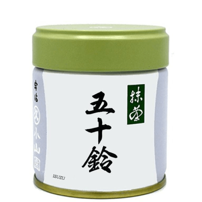 Marukyu Koyamaen Uji Isuzu Matcha Powder Sugar-Free for Baking & Drinks 40g Tin from Japan