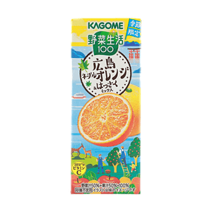 Vegetable Life 100 広島ネーブル＆八朔ミックス 6.59 fl oz 【季節限定】【果実・野菜100%ジュース】