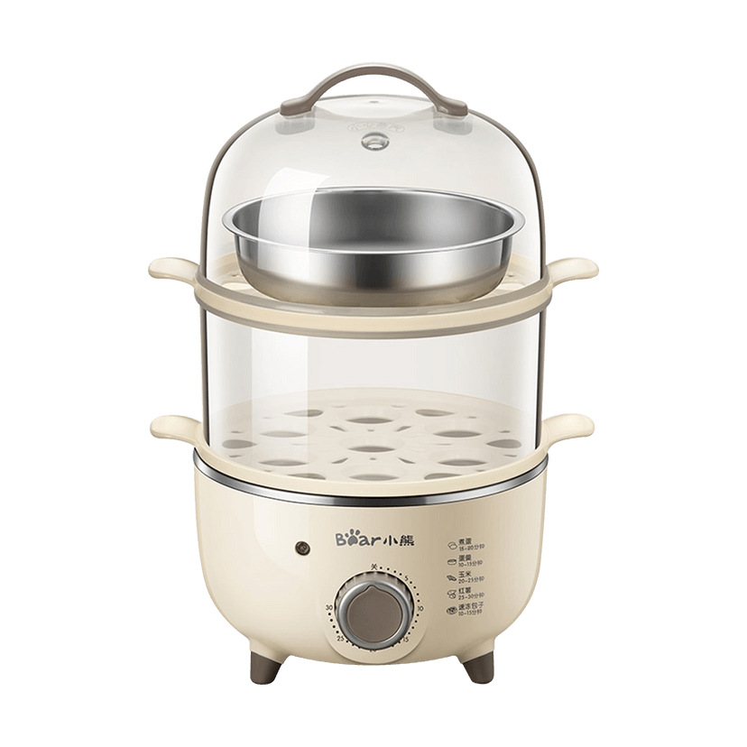 Electric Egg Cooker / Boiler and Steamer Set