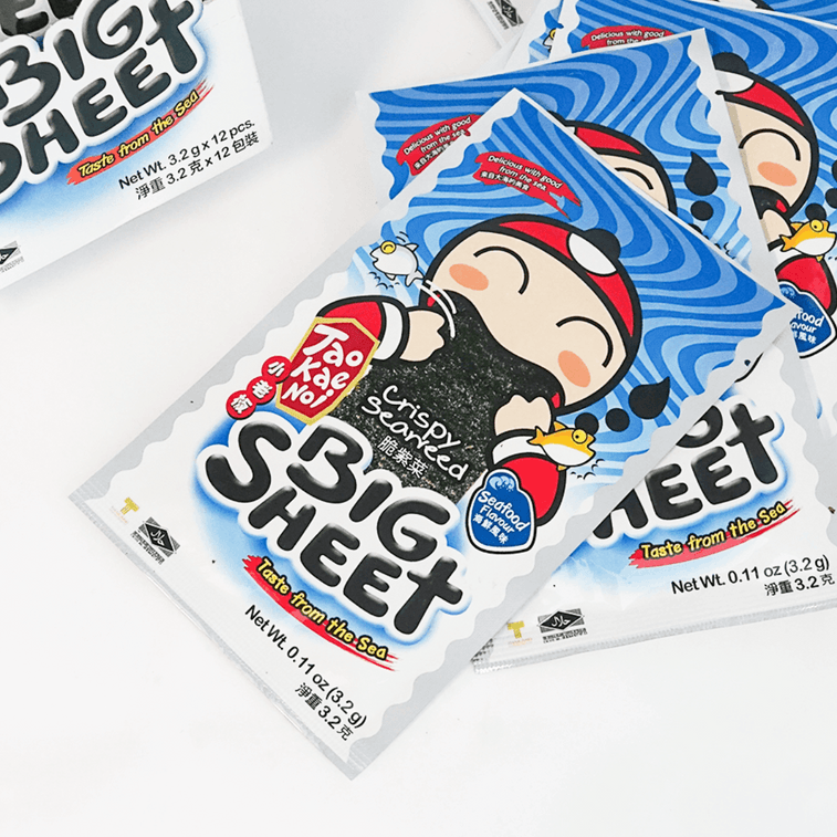 대형 김 해산물맛 12개입, 40g【 Yami 단독 상품】 5