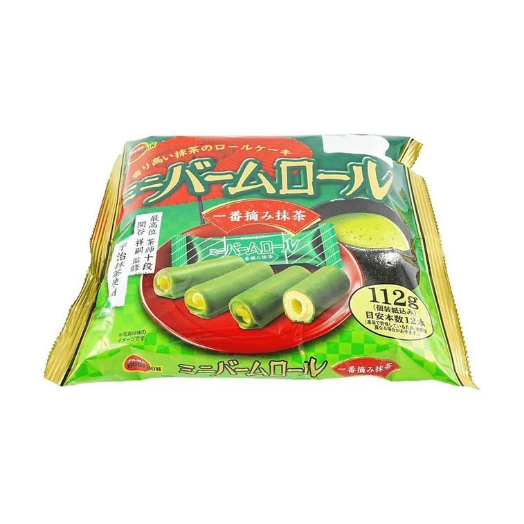 日本BOURBON波路梦 宇治抹茶蛋糕卷 112g 3