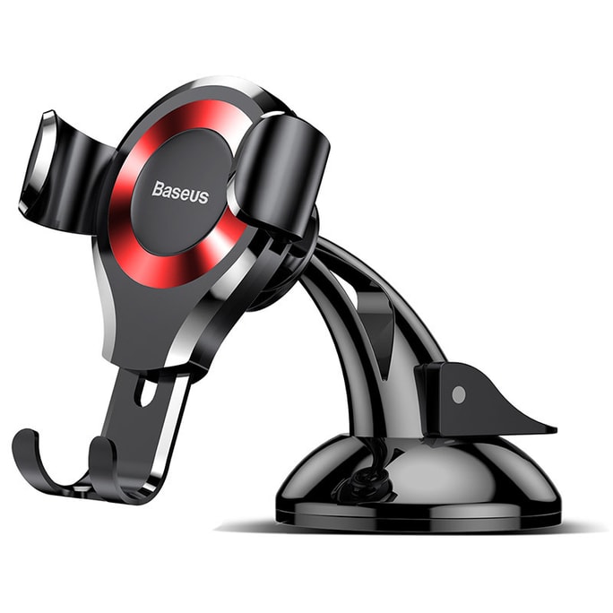 Gravity Car Phone Holder Sucker Suction Cup Mount Car Holder Red