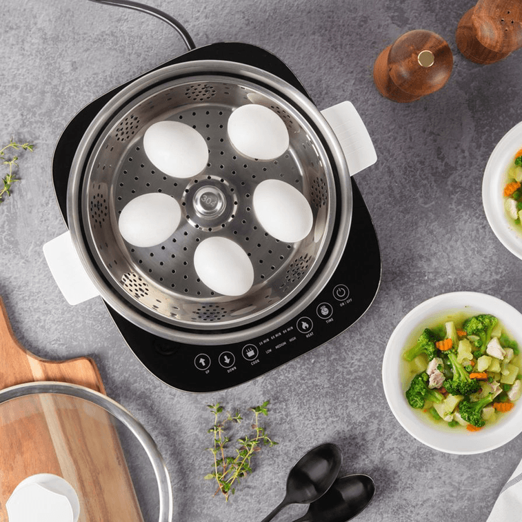 Smart Auto lifting Electric Hot Pot and Multi-function Cooker 4