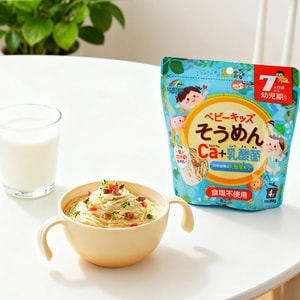 Somen Noodles with Calcium+Lactic Acid Bacteria for Toddlers Baby Food 3.53oz