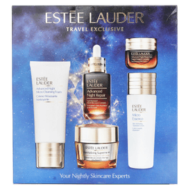 Estee Lauder Nightly Skincare: ANR 50ml+ Revitalizing Supreme+ Soft Cream 50ml+ Eye Supercharged 15ml+ Micro Cleans