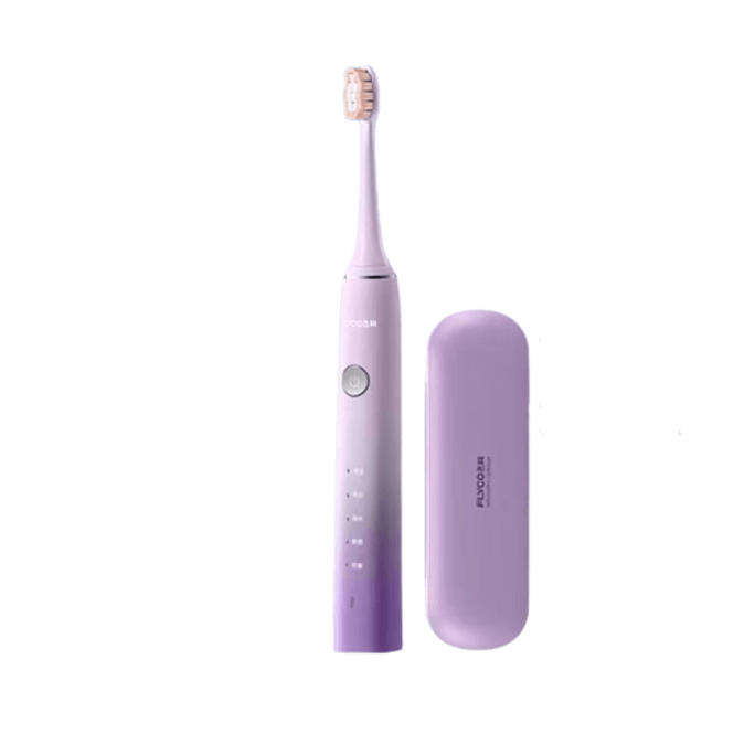Sonic Electric Toothbrush Couple Set Rechargeable Romantic Powder