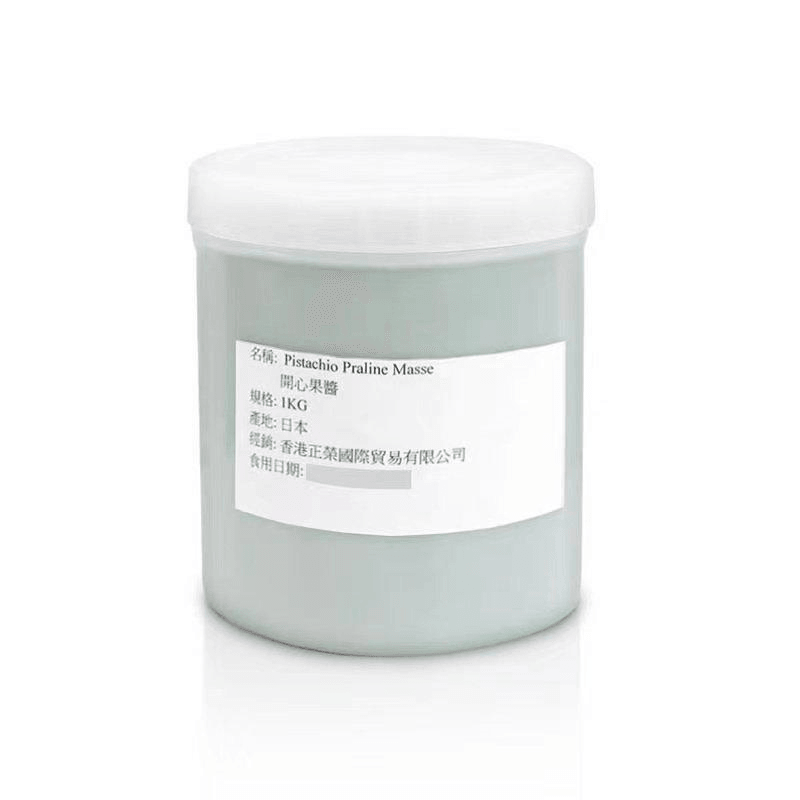 【中国直邮】 日本 正荣 进口开心果酱原装果泥马卡龙蛋糕烘培材料无添加绿色果酱100g*1瓶