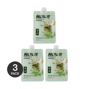 MEAL IT Pistachio Flavored Protein Powder / 40g *3【3 Packs】【15g Protein Per Packet】