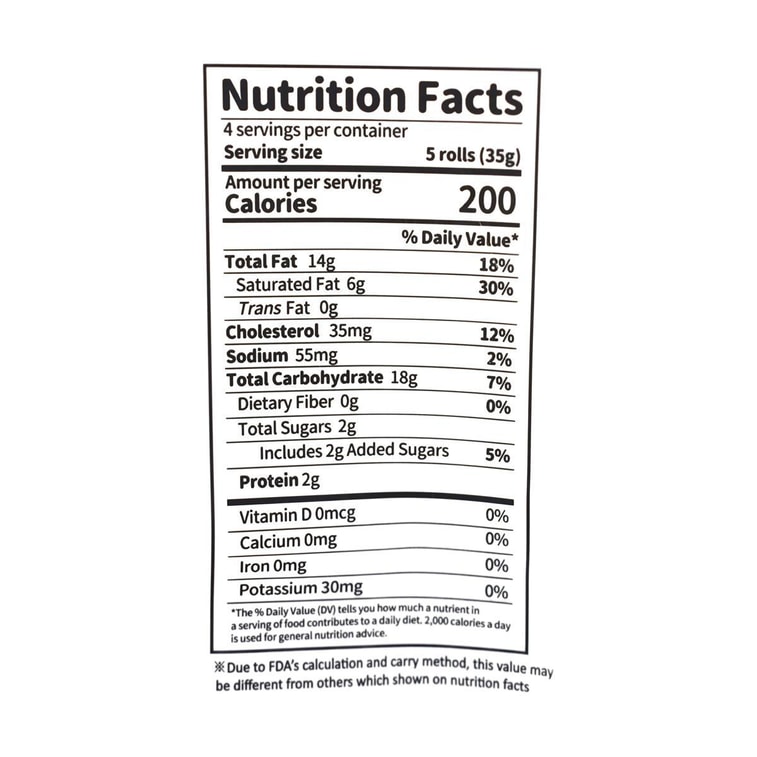 台湾北田 26种谷物迷你蛋卷 蛋黄风味 140g 8