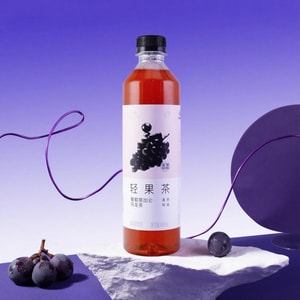 HEYTEA Light Fruit Tea Grape Blackcurrant Oolong Tea, 15.2 fl oz