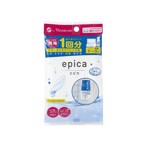 메니콘 일회용 콘택트렌즈 용액(12ml) - 일본 직송 - 천연 성분으로 소독, 세척, 보존 및 윤활