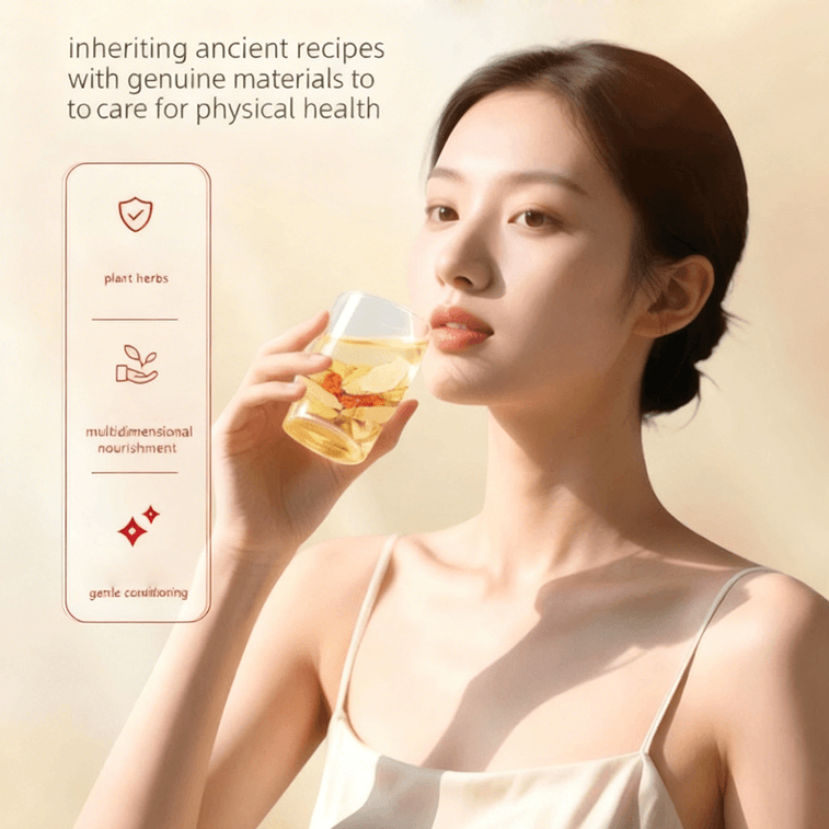 【Canada Direct Mail】 Sifanda Astragalus Ophiopogon Schisandra Tea 100g (5g x 20 bags) Replenish Qi Nourish Yin Relieve Dry Mouth Night Sweats Fatigue Weakness Excessive Sweating Essential Fluid-Generating Tea Nourish Yin Improve Dry Mouth Frequent Sweating Mental Fatigue Conditioning Tea 8