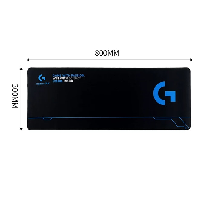 Mouse Pad Extra Large Thickened Gaming Mouse Pad 800*300*3mm(G Black) *1
