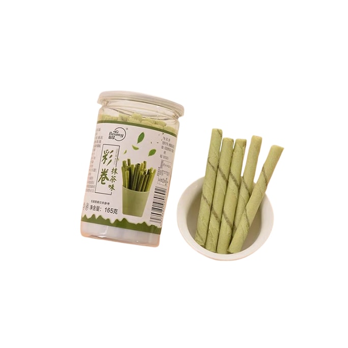 Egg Roll Pastry Afternoon Tea Green Tea Oolong Tea Black Tea Flower Tea Pairing Matcha Flavor 165g