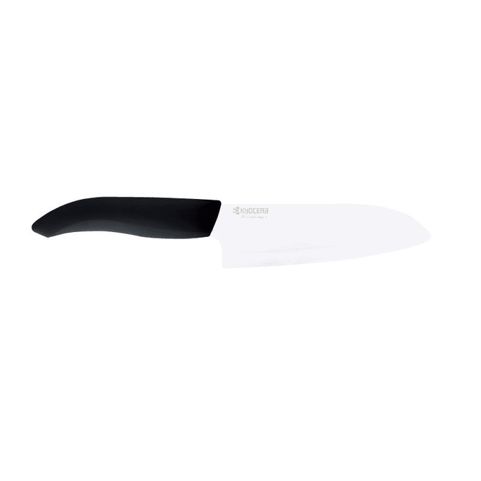 Kyocera Bi-color Santoku Knife 14cm Deep Black FKB-140SBK