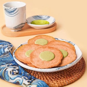 台湾徐福记 板烧虾饼 芥末味 72g【虾含量≥30%】【鲜香酥脆】