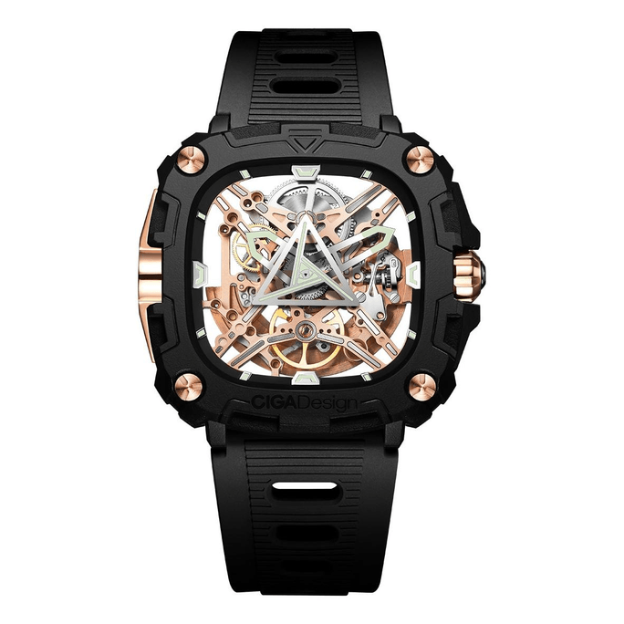 Watch Series X·Eye Of Horus Rose Golden Automatic Mechanical Watch Original Design Exquisite Gift box