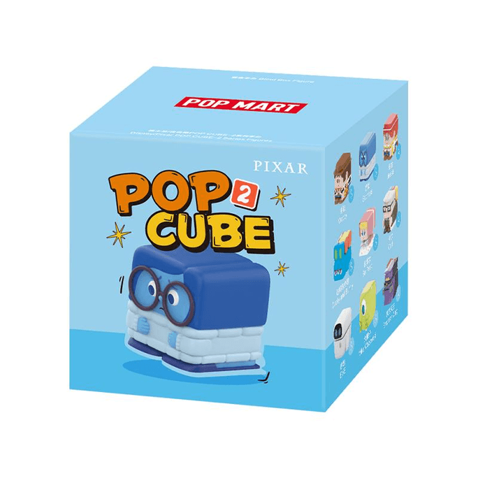 【中國直郵】 POP MART 泡泡瑪特迪士尼皮克斯手辦盲盒4.5*4.5CM*1盒