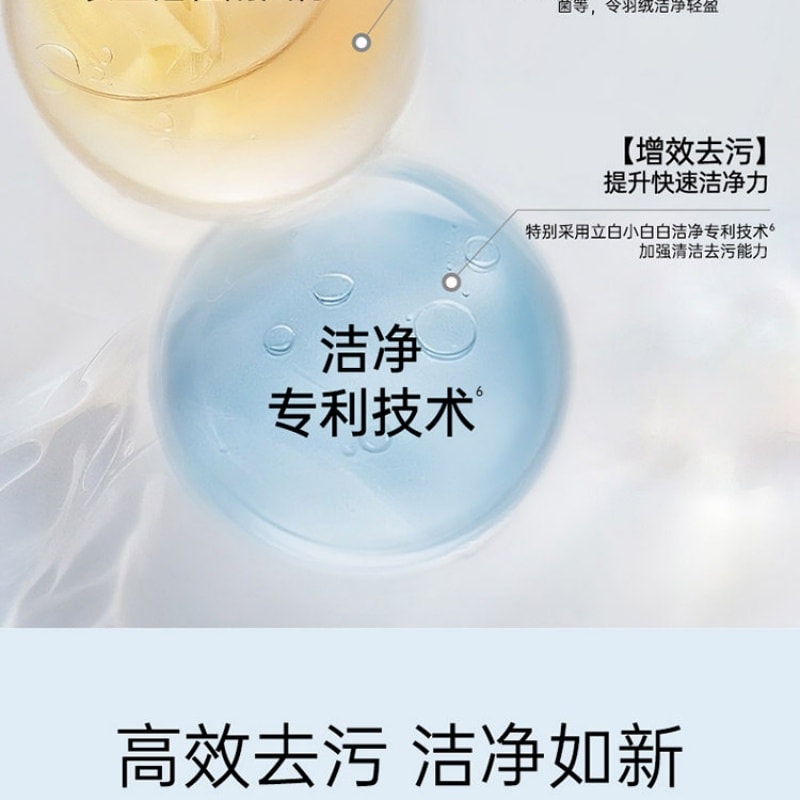【贈品】立白 小白白羽絨衣專用洗衣液80g