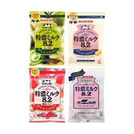 日本UHA悠哈 味覺糖 8.2系列 北海道特濃牛奶糖 88g