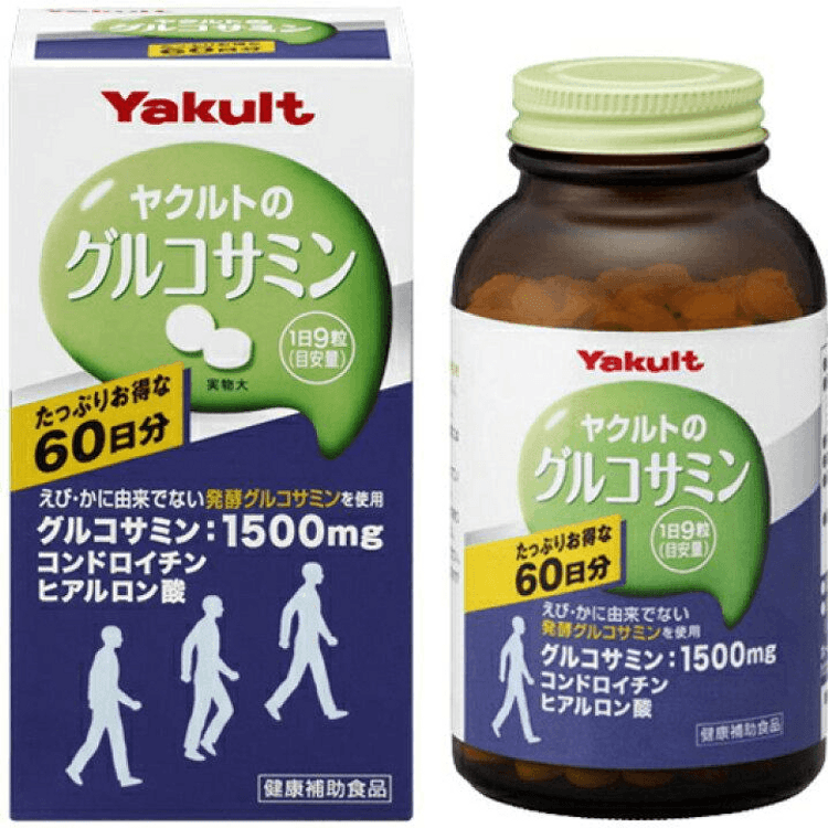 日本直邮】 日本 YAKULT 多謝明 540粒 グルコサミン使用 - Yami