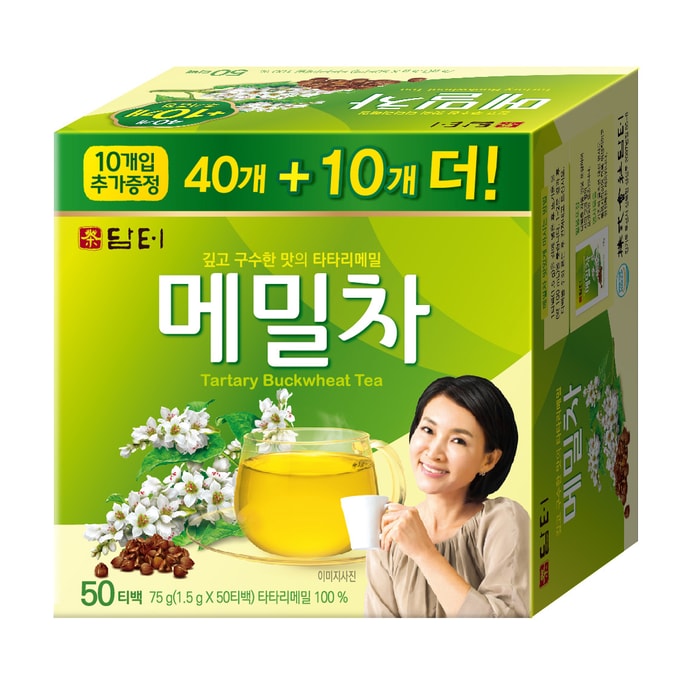 韩国DAMTUH丹特 荞麦茶 50条入 75g