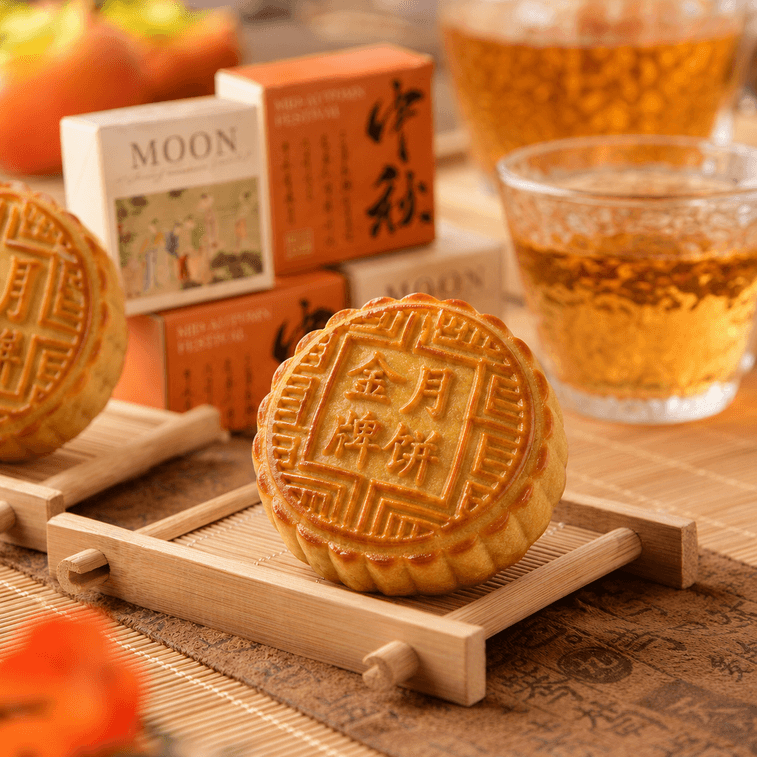 Mooncake Gift Box 640g [Cantonese‑Style Mooncake] 3