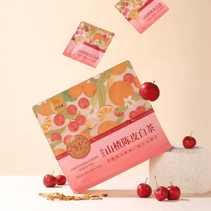 Hawthorn Chenpi White Tea 2.2 oz【No Additives, Wellness Tea】