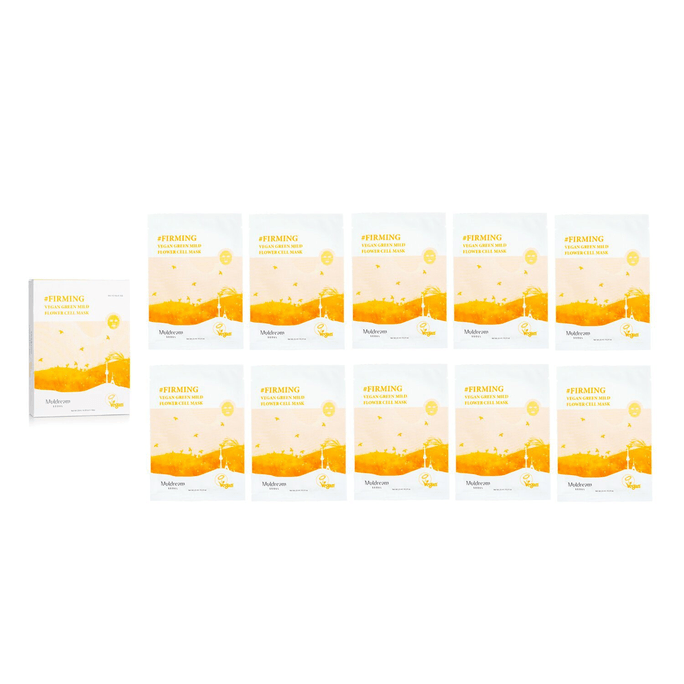 Vegan Gentle Flower Cell Mask 10pcs
