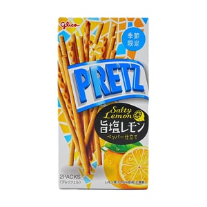 Pretz Tasty Biscuits,Salt Lemon Flavor, 1.6 oz【Seasonal Limited Edition】