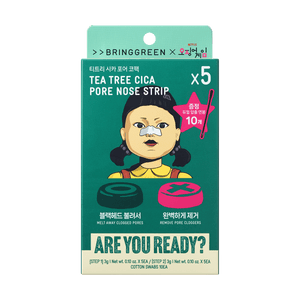 티트리 시카 포어 노즈 스트립 5개입【넷플릭스 오징어 게임: 한정판 콜라보레이션】