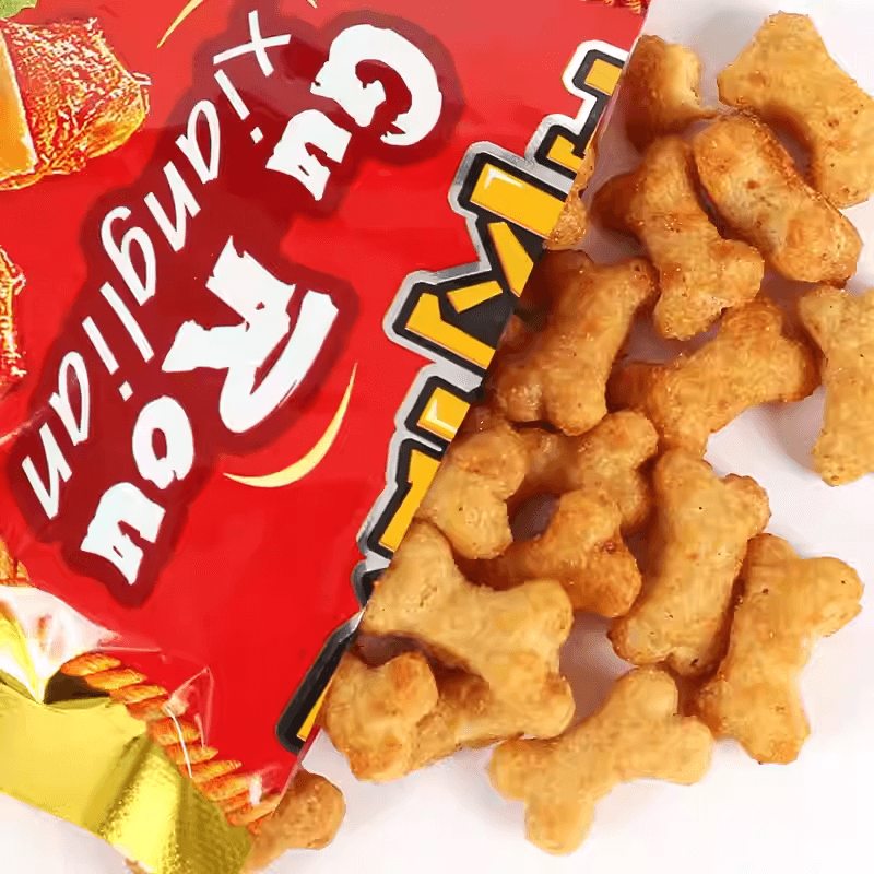 惠诚 骨肉相连零味食油炸型膨化食品20g*5袋