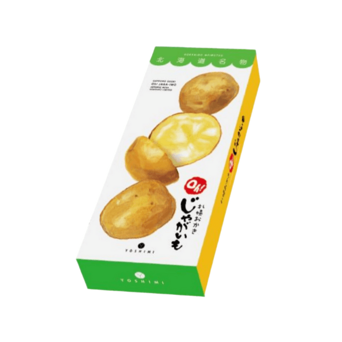 【日本直郵】 日本 YOSHIMI 札幌 馬鈴薯仙貝燒 6包裝