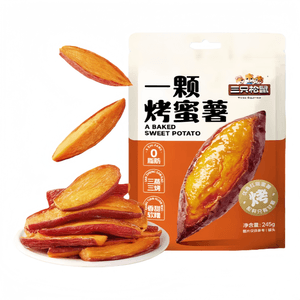 Roasted Sweet Potato, Ready-to-Eat Fragrant and Glutinous Sweet Potato 245g*1 Bag