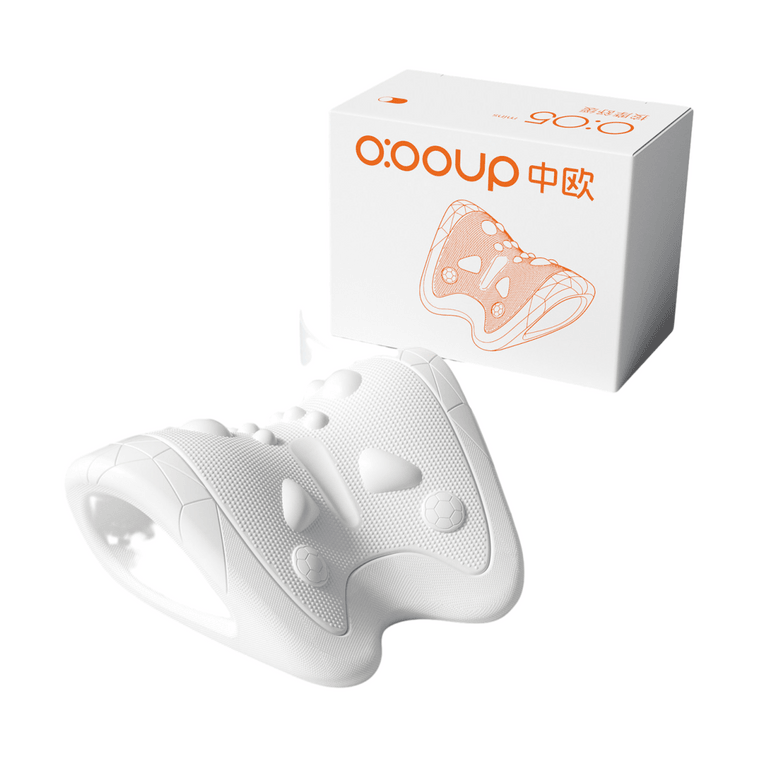 Professional Cervical Massage Pillow, 14 Acupressure Massage Nodes, W-Shaped Bionic Dual-Side Use, 3D Ergonomic Fit, Dual Traction, Cloud-Soft Elastic, Waterproof & Washable Creamy White– 1 Unit 8