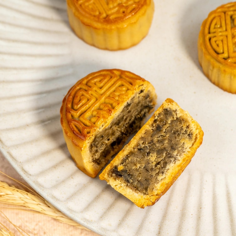 Panda Mooncake Gift Box,9 Flavor 10 Pieces 21.87 oz 8