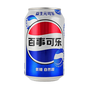 百事可樂 益生元可樂汽水 330ml【低糖】【自然甜】