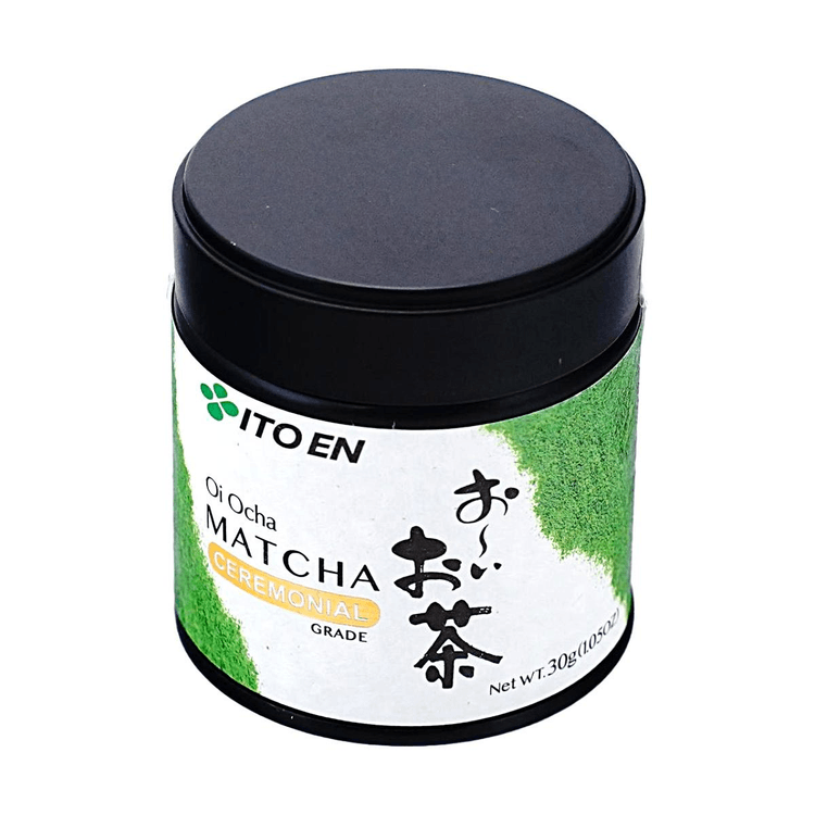 伊藤園 Oi Ocha 抹茶パウダー、儀式用グレード、1.06オンス【抹茶ラテ