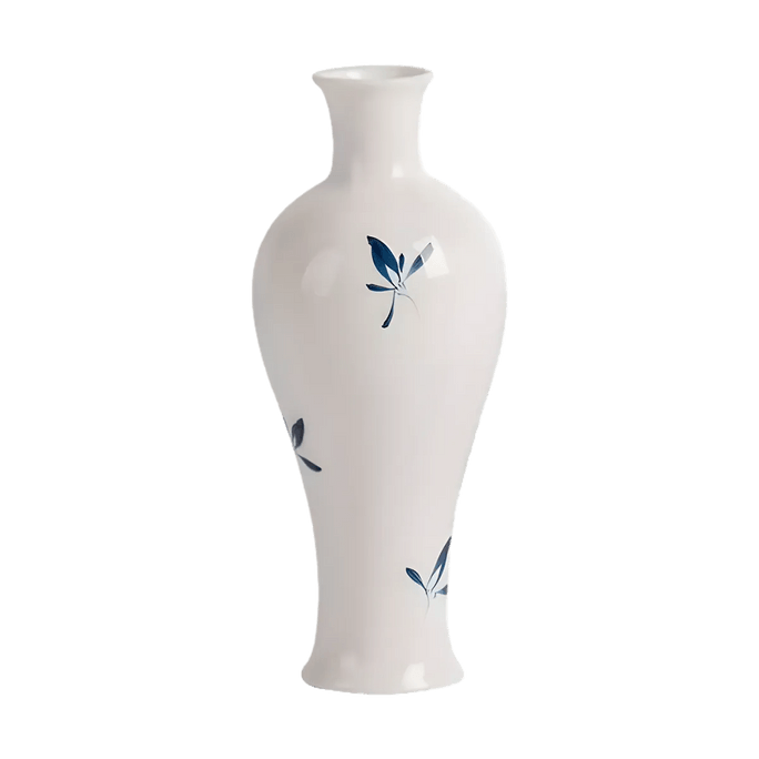 새로운 중국 스타일 청화백자 도자기 꽃병 손으로 그린 난초-아름다움