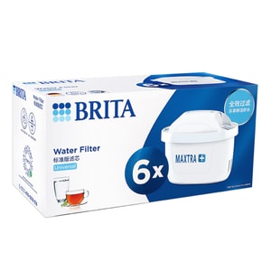 New Household Kitchen Tap Water Filter Cup 6 Standard Filter Cartridges