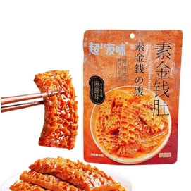 超友味 素金钱肚 麻酱味 细致改刀 饱满吸汁 爽脆耐嚼 酱香浓郁 90g