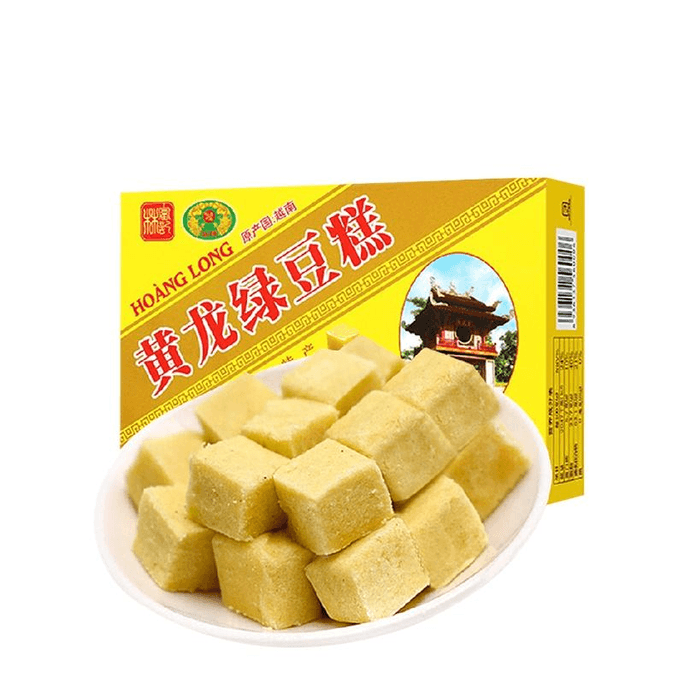 Huanglong Mung Bean Cake Wanghong Nostalgic Leisure Snack Food 200g * 1 Box