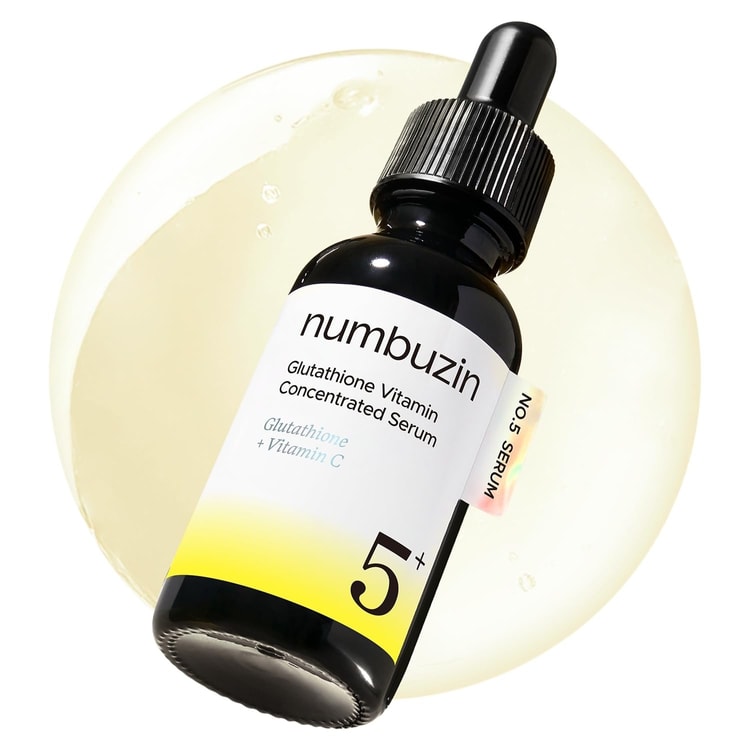 vitamin c serum with glutathione and hyaluronic acid 30ml Face Glutathione, 4D & Aloe Vera  Lightweight Brightening & Hydrating Ampoule for Daily Skincare, Dark Spots, Sensitive Skin Friendly to better plump and fill in pesky fine lines RECAST Vitamin C Serum with