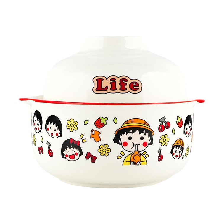Ramen Bowl, Chibi Maruko-chan, Two sets bowl:, 25.4 fl oz + 16.9 fl oz 3