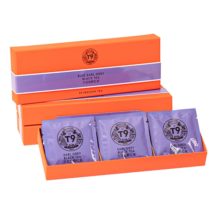T9 Colorful Tea Bag Gift Box Floral Earl Grey Hot Brew Tea Flower